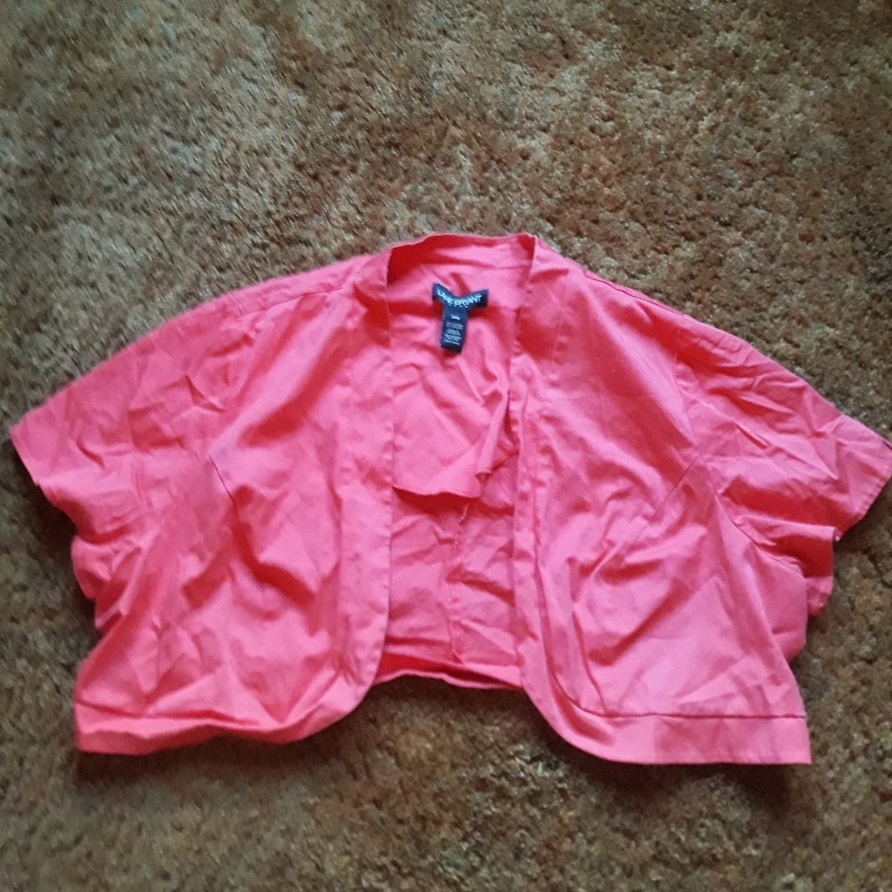 Pink Lane Bryant shawl